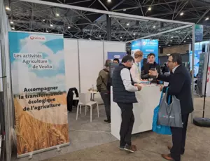 Stand Veolia à l'Expobiogaz 2026