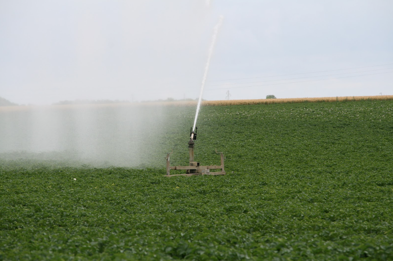 Réutilisation d’eaux usées pour irriguer les champs