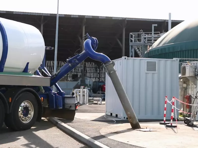 Méthanisation de sous produits liquides industriels