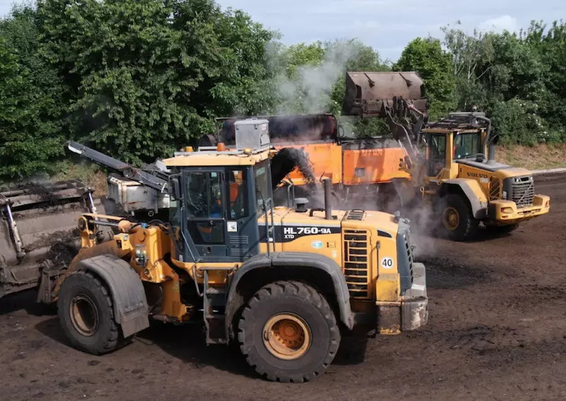 Veolia Agriculture offre ses services de criblage et broyage de déchets verts