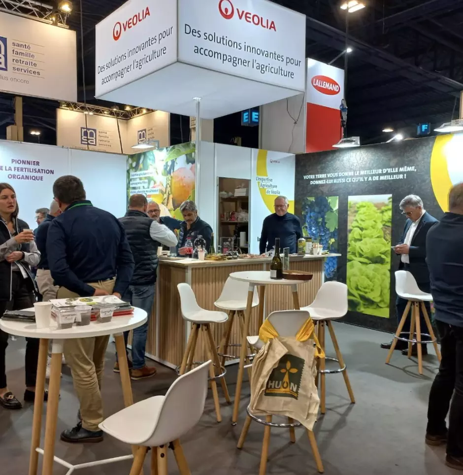 Les équipes Veolia Agriculture au Salon Salon SIVAL 2026