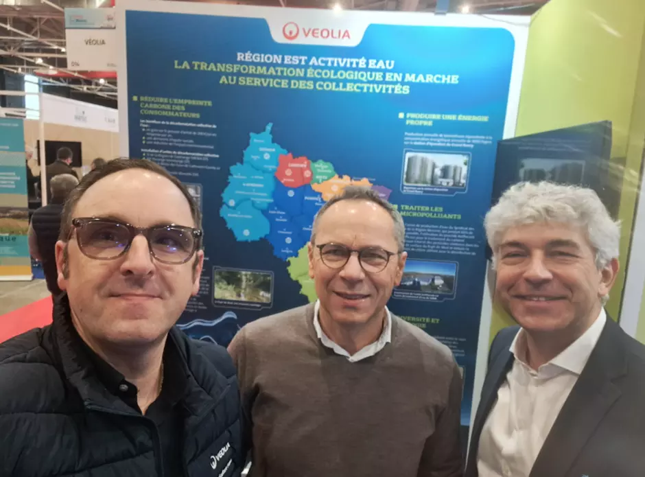 Les équipes Veolia Agriculture au Salon URBEST 2026