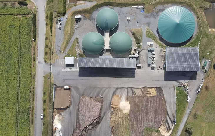 Evolis Biogaz Tergnier - site compostage